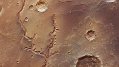 Explanation of five mysterious objects on Mars 1