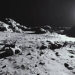Glass balls found on the moon were formed during the fall of large asteroids to Earth 1