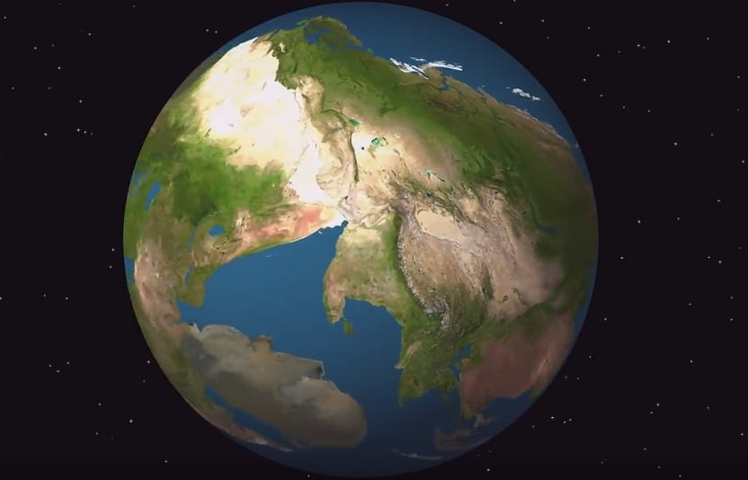 In the future all the continents will merge into one supercontinent Amasia 1