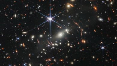 Scientists discover ancient globular clusters in James Webb image