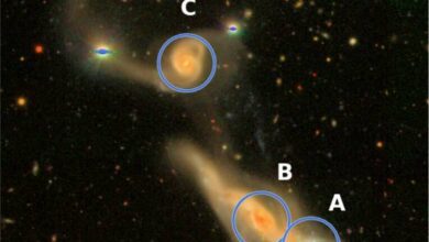 Scientists have studied the galactic triplet SIT 45