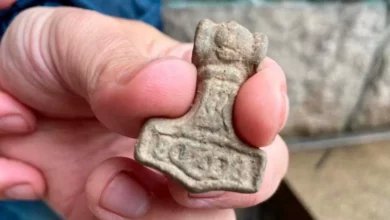 Thors hammer a unique ancient amulet was found in Sweden