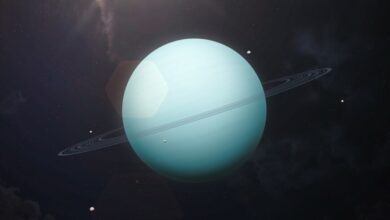 Tilt of Uranus was associated with the influence of the deceased satellite