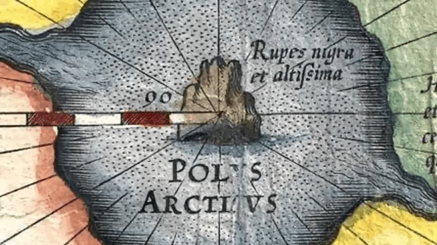 A huge magnet on the pole How people in the 16th century explained the work of the compass 2