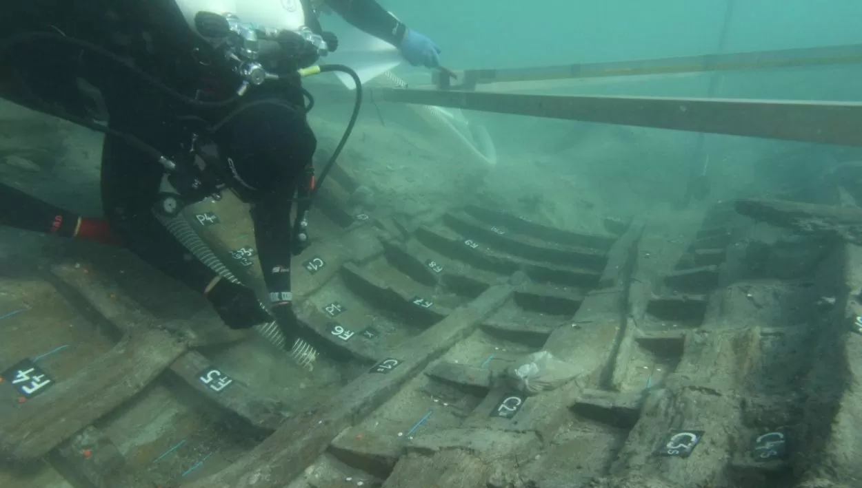 An ancient Roman ship was found in the waters of the Croatian Sea