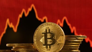 Bitcoin started the new week in the red
