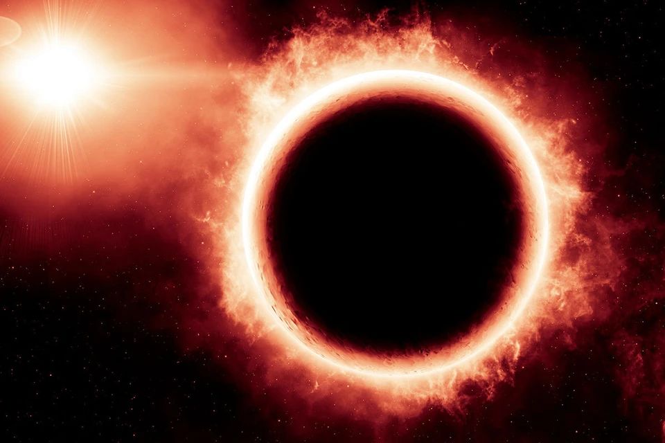 Black hole or entrance to another galaxy a mysterious object 10 times heavier than the Sun appeared near the Earth
