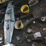 Hundreds of skeletons found under Wales department store half of which are children