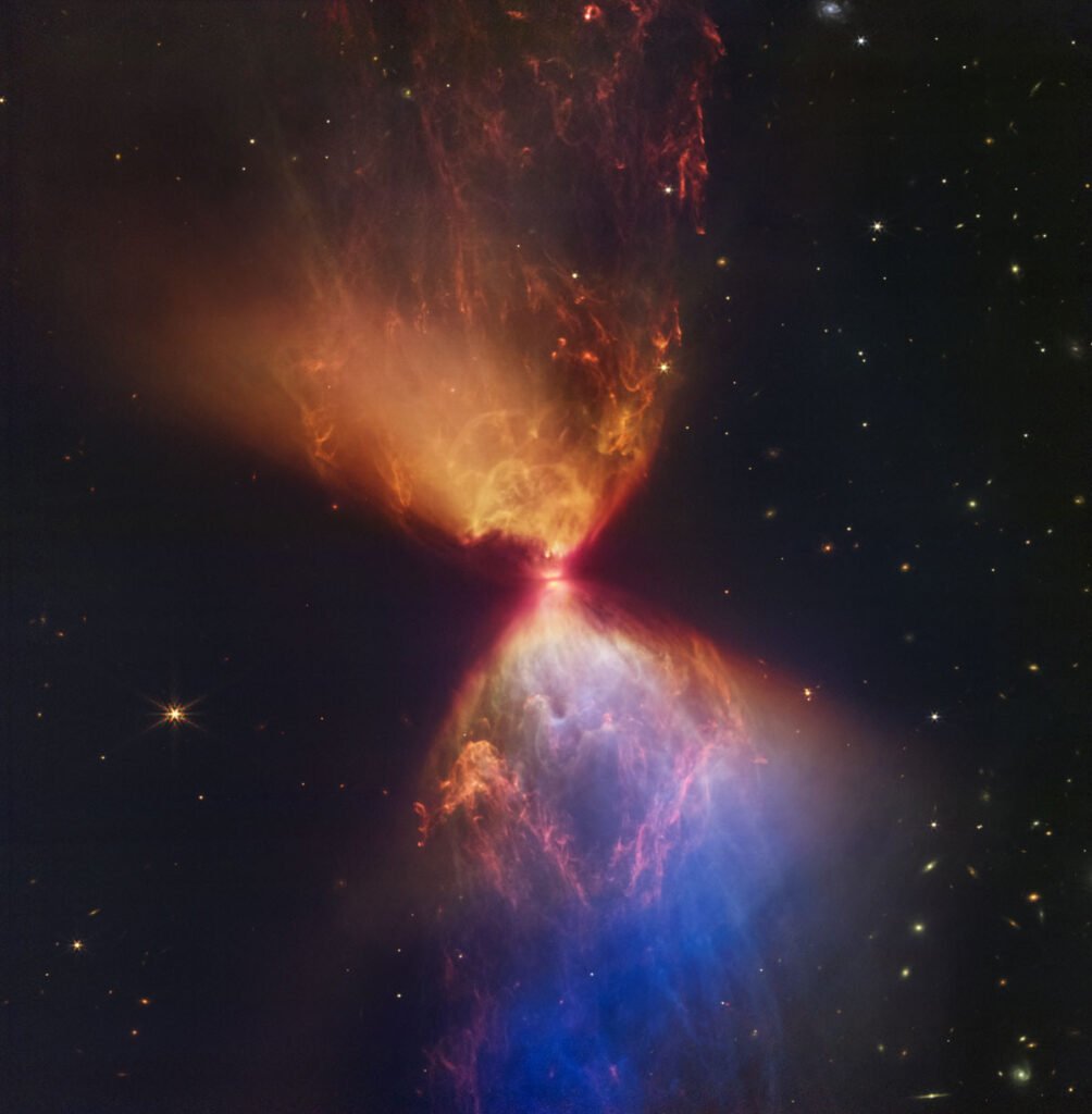 NASA James Webb showed the birth of a star 1