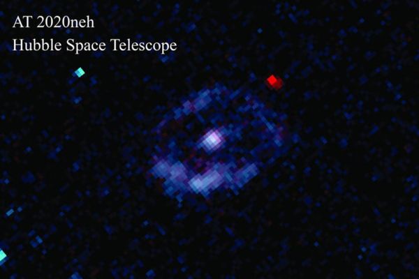 Telescope photographed the average black hole at the center of a dwarf galaxy