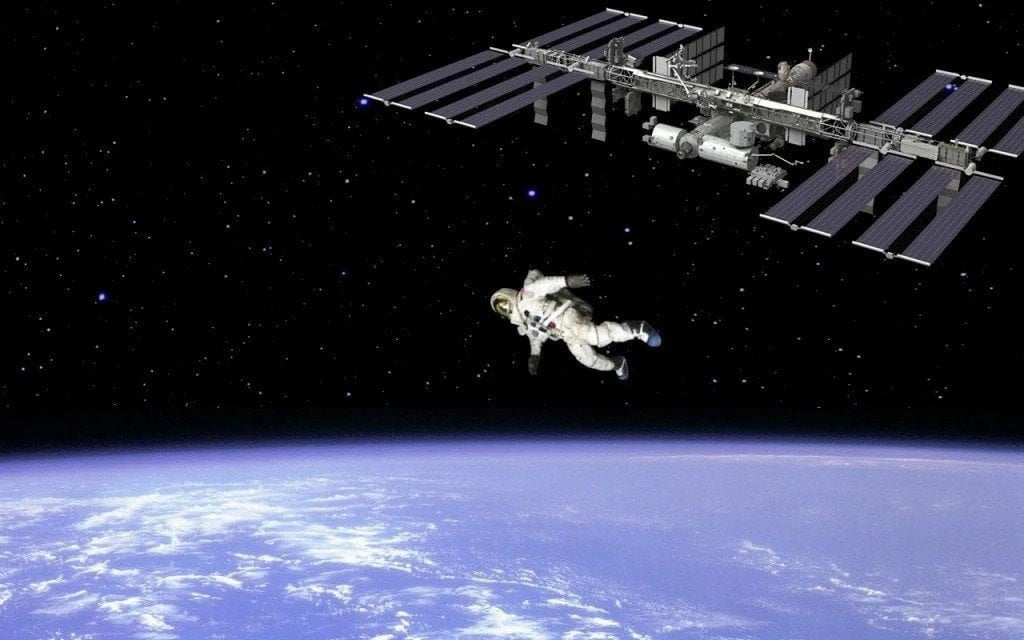 What happens if you jump off the International Space Station 1