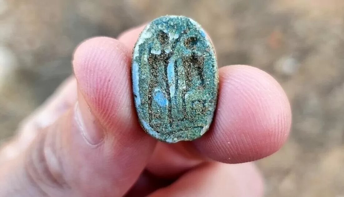 A 3000 year old amulet was accidentally found in Israel