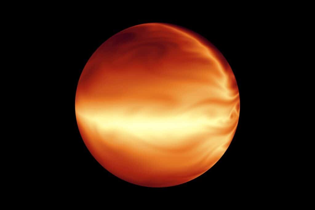 Astronomers have discovered a hot Jupiter around a rapidly rotating star