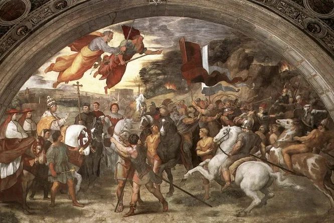 Attila attacked Rome saving his people from starvation 1