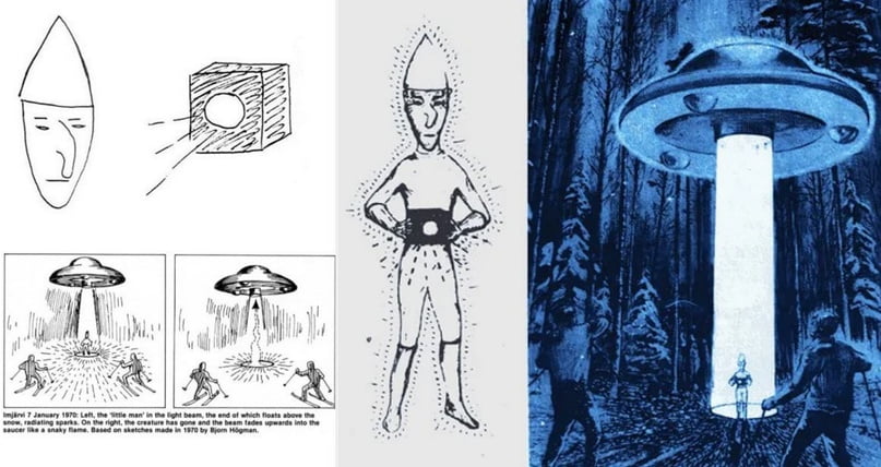 Encounter with aliens Imjarvi Finland January 7 1970