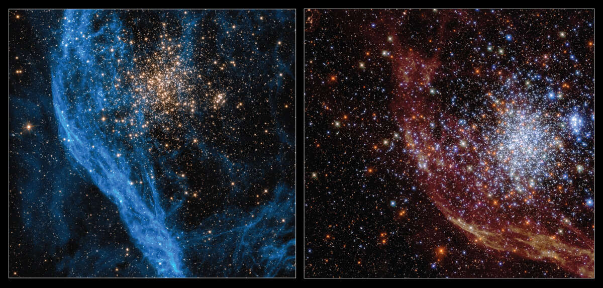 Hubble captures unusual star cluster
