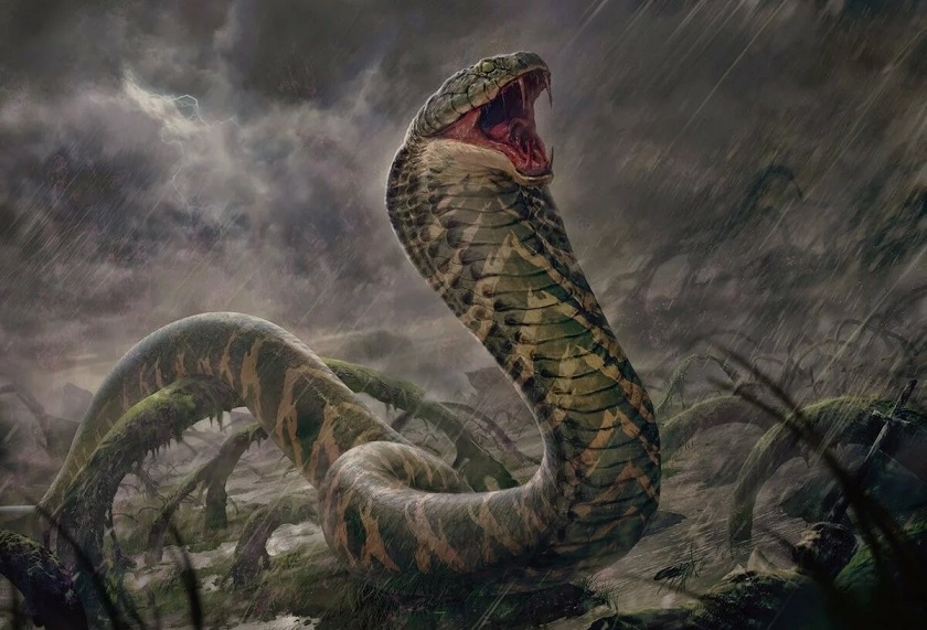 Myth of the mysterious giant snake that lives in the waters of the Amazon 1