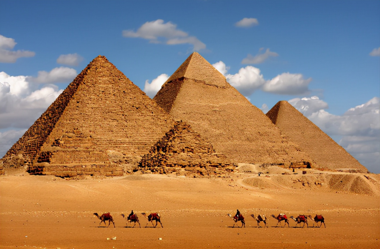 What archaeologists have found in the recesses of the Egyptian pyramids