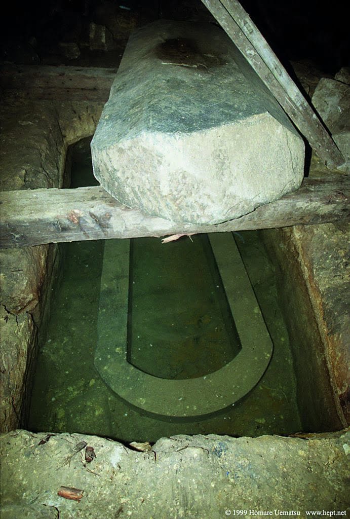 What was hidden in the flooded mine of Osiris in Egypt 7