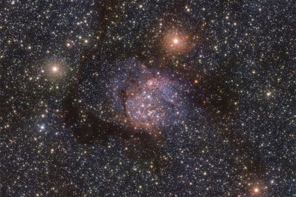 Astronomers photographed a nebula in the constellation Serpens in the IR range