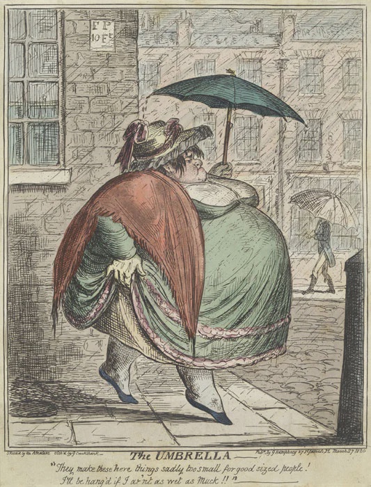 Fashion for lightning rods Grounded umbrellas and hats of the 18th century 6