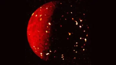Massive volcanic eruption detected on Jupiters hellish moon Io