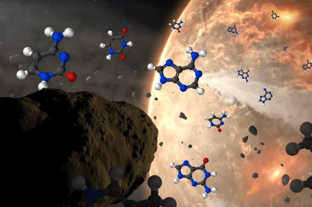 Scientists have modeled the formation of amino acids in the interstellar cloud and asteroids