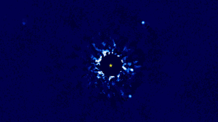 12 years in 4 seconds Planets dance around distant star caught on video