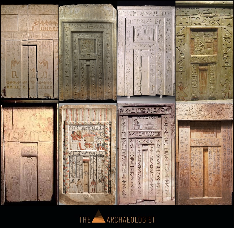 False doors in ancient Egyptian tombs were gates to communicate with the gods 1