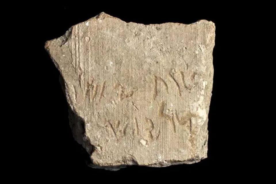 In Israel found a unique receipt with the name of King Darius the Great