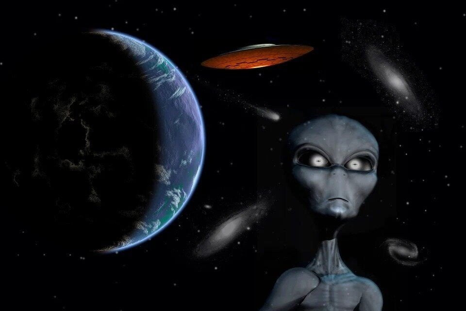 Probably gravity does not allow aliens to fly to Earth 1