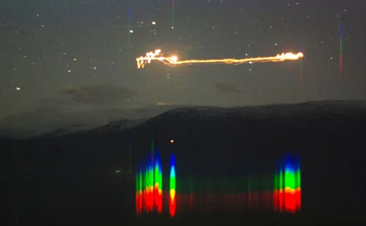 Unexplained lights over Norway may be the result of a giant battery draining