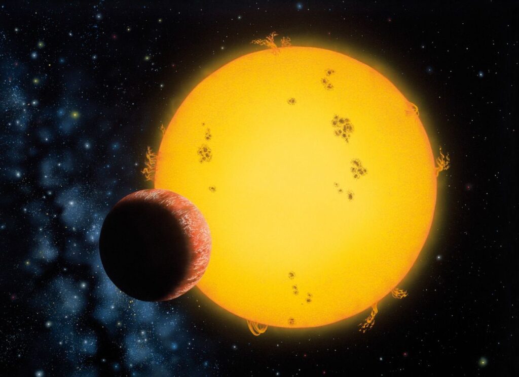 Discovery of the first exoplanet