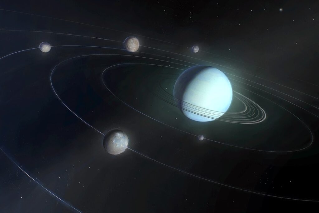 Moons of Uranus may hide oceans