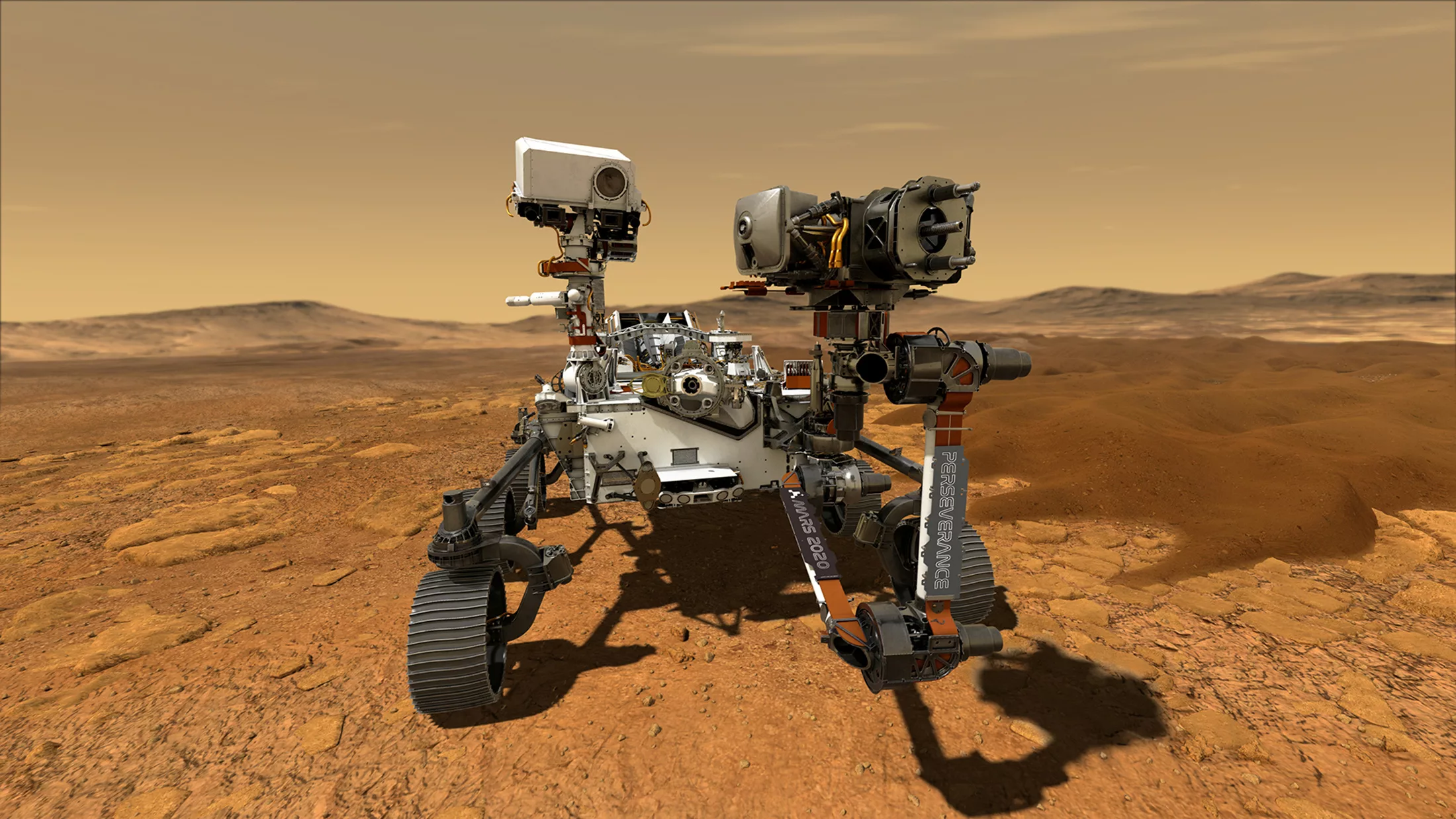 FILE PHOTO: NASA's Perseverance Mars rover is seen in an undated illustration provided by Jet Propulsion Laboratory