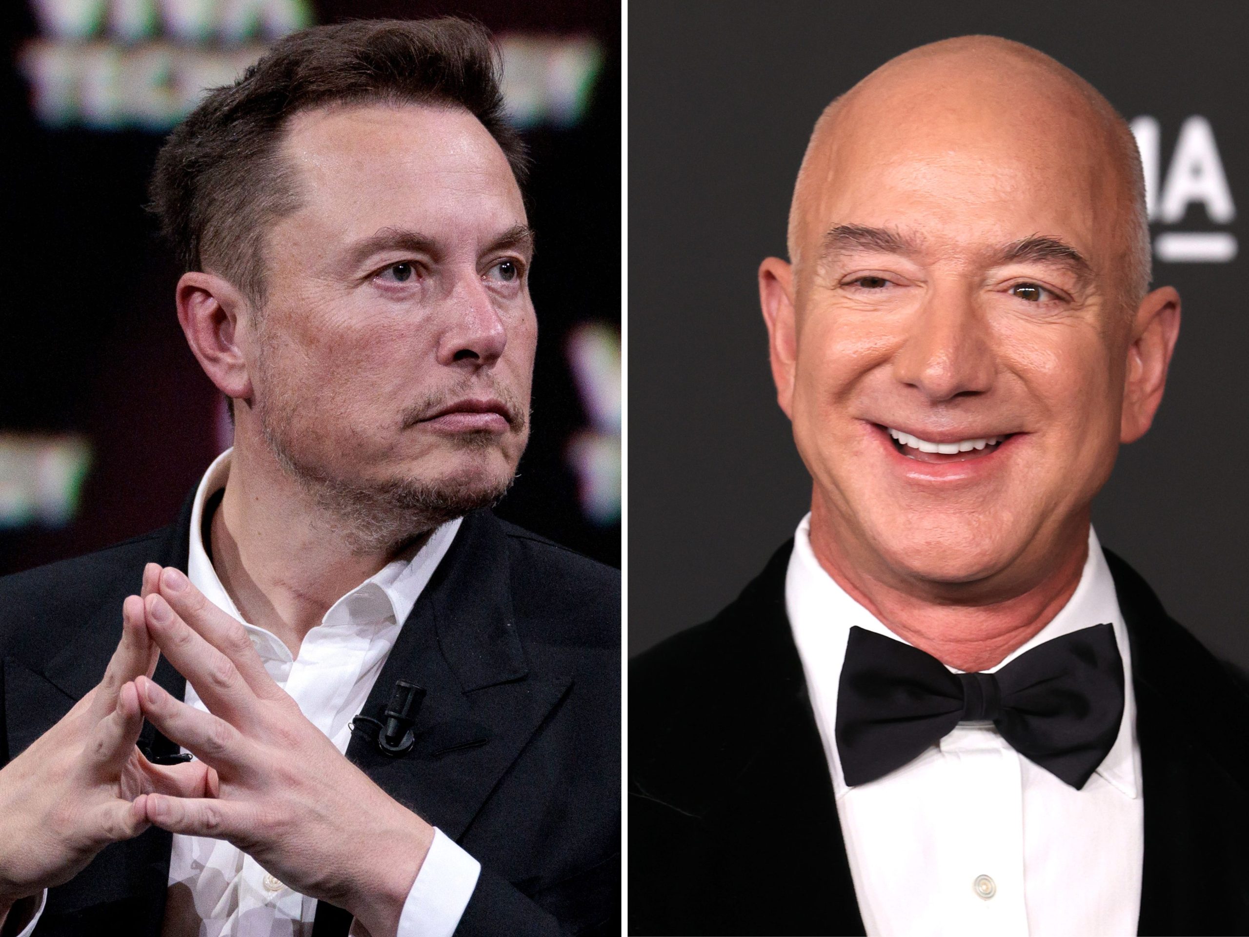 Elon Musk was upset Bezos did not invite him to visit Blue Origin's factory, after Bezos toured SpaceX in 2004, a new book says