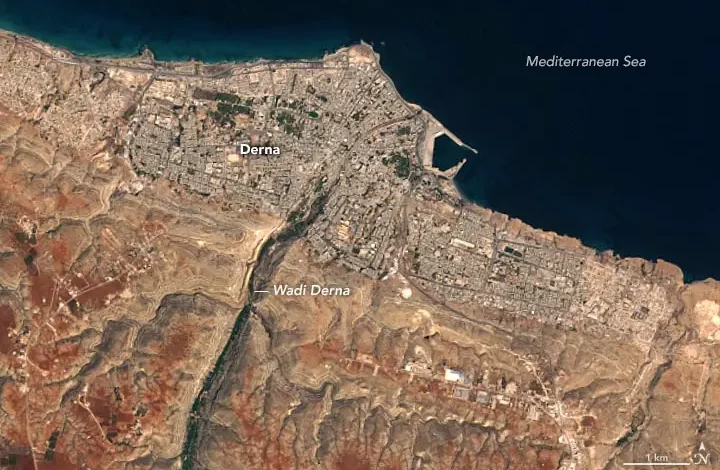 Catastrophic flash floods devastate the port city of Derna in Libya