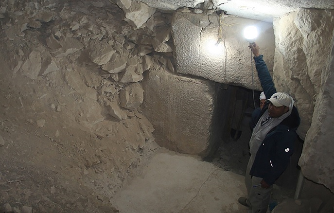 Hidden cameras found in the Egyptian pyramid