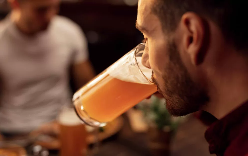 What will happen to the body if you drink beer every day