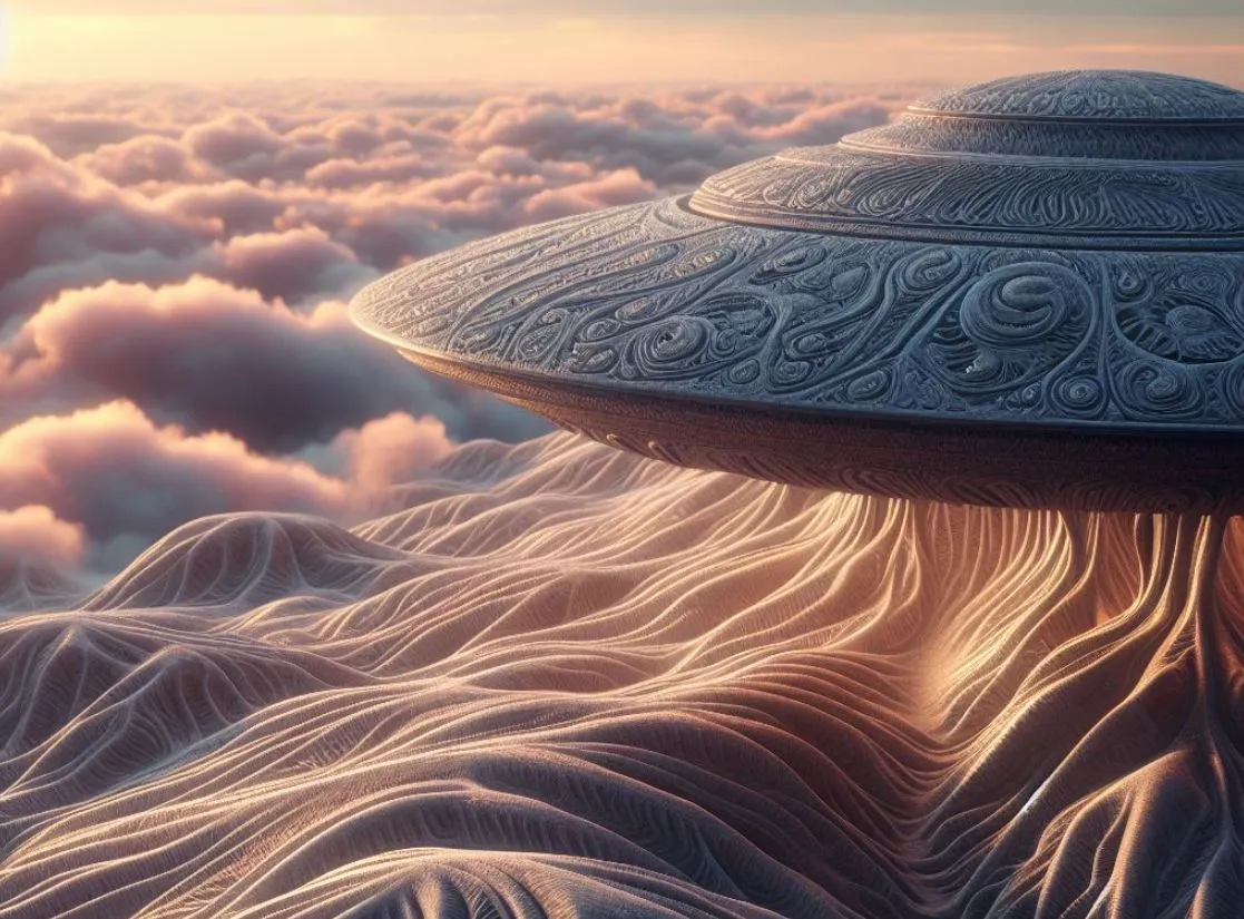 Are UFOs biological The surface of some UFOs resembled living skin