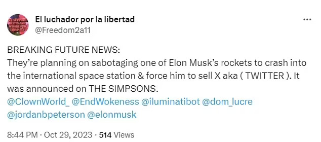 Did The Simpsons predict Elon Musk's Twitter fate (4)
