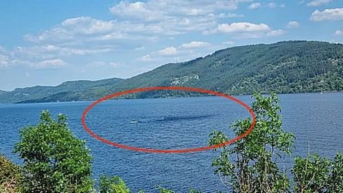 Man left paralyzed with fear by 'double decker bus sized' Loch Ness Monster (3)