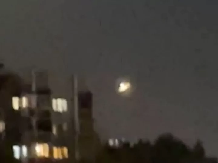 UFO in the sky over Voronezh worried local residents (2)