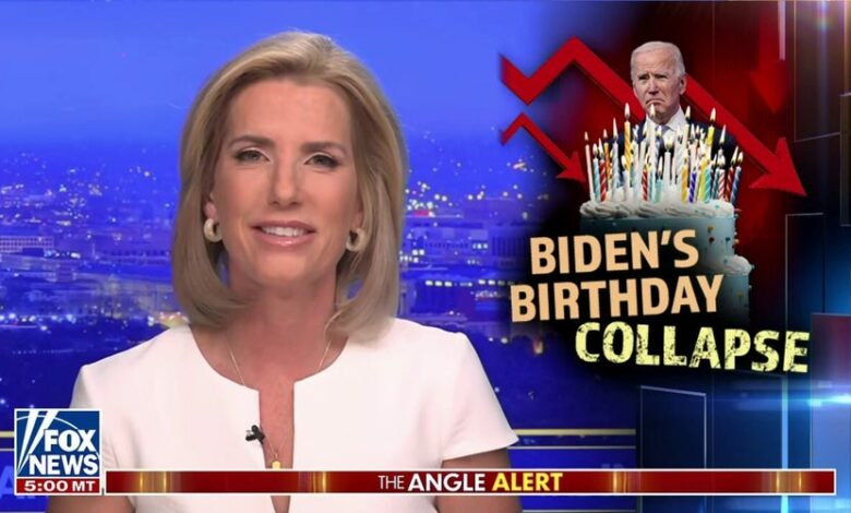 laura-ingraham:-biden’s-numbers-are-losing-faster-than-his-words-in-mid-sentence