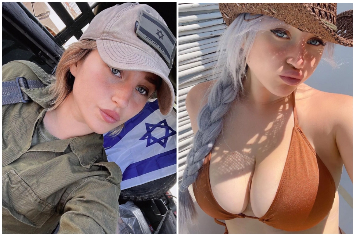 Amidst war Israel's 'Queen of Guns' resumes posting racy content asserting that 'life goes on'