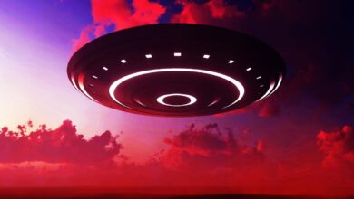 Mysterious UFO over a military base in California evidence of a former US Air Force soldier