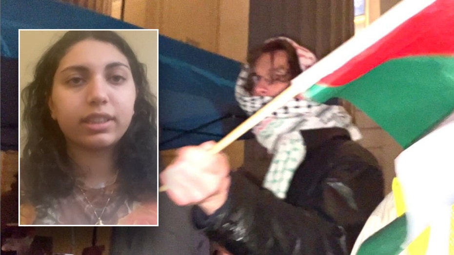 jewish-yale-student-stabbed-in-eye-with-palestinian-flag-during-rowdy-protest:-‘mob-behavior’